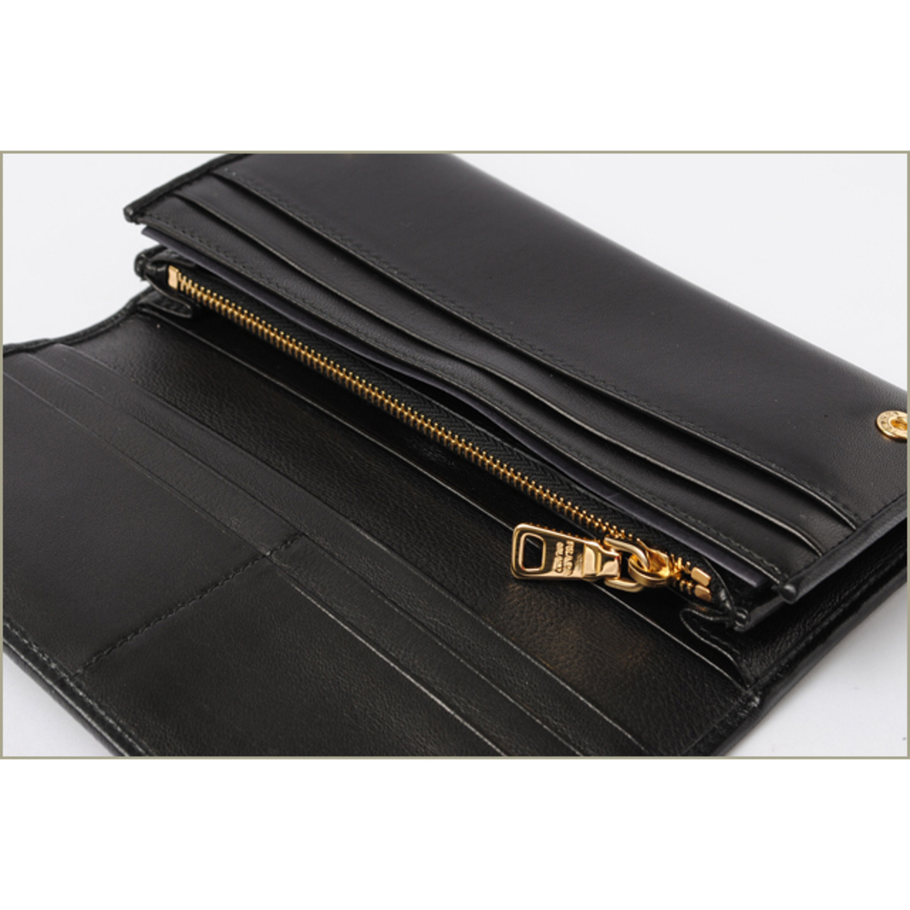 Prada Long Wallet Patchwork Nappa Black - image 4
